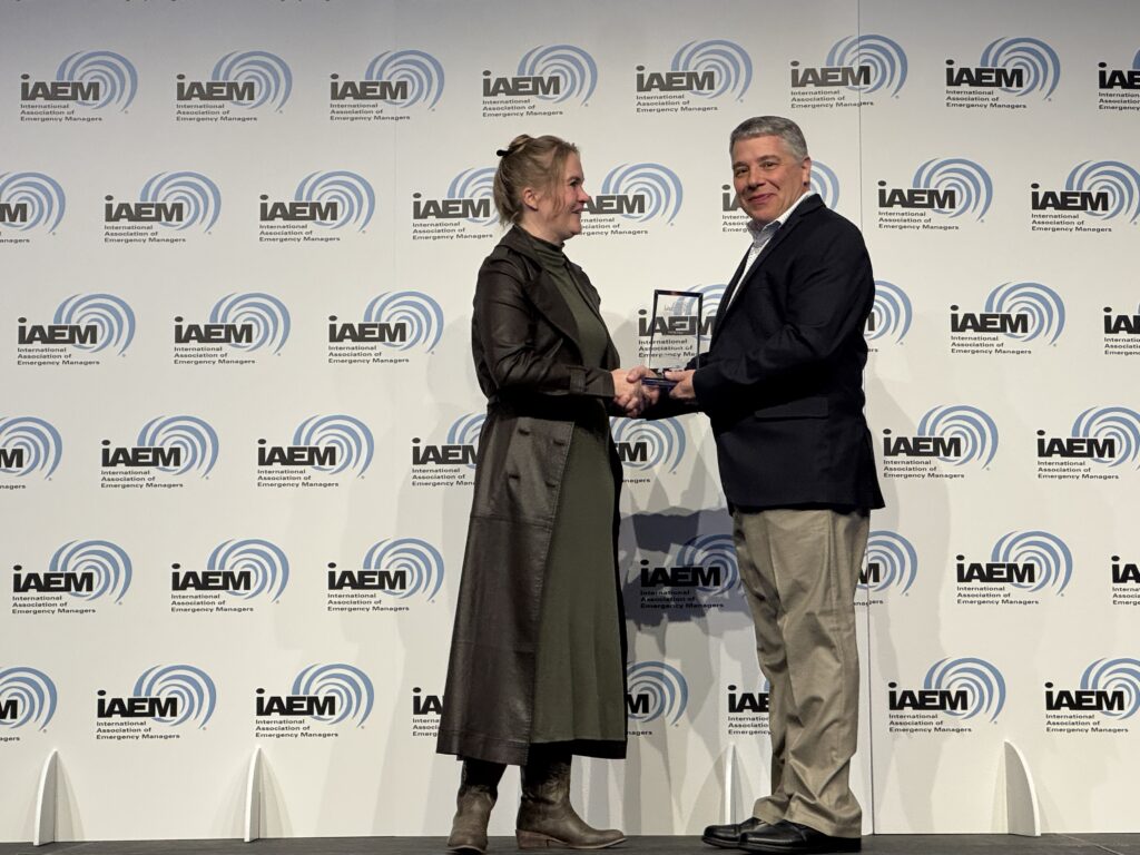 Jeffrey Jellets Receives 2025 Career Excellence Award from IAEM-USA