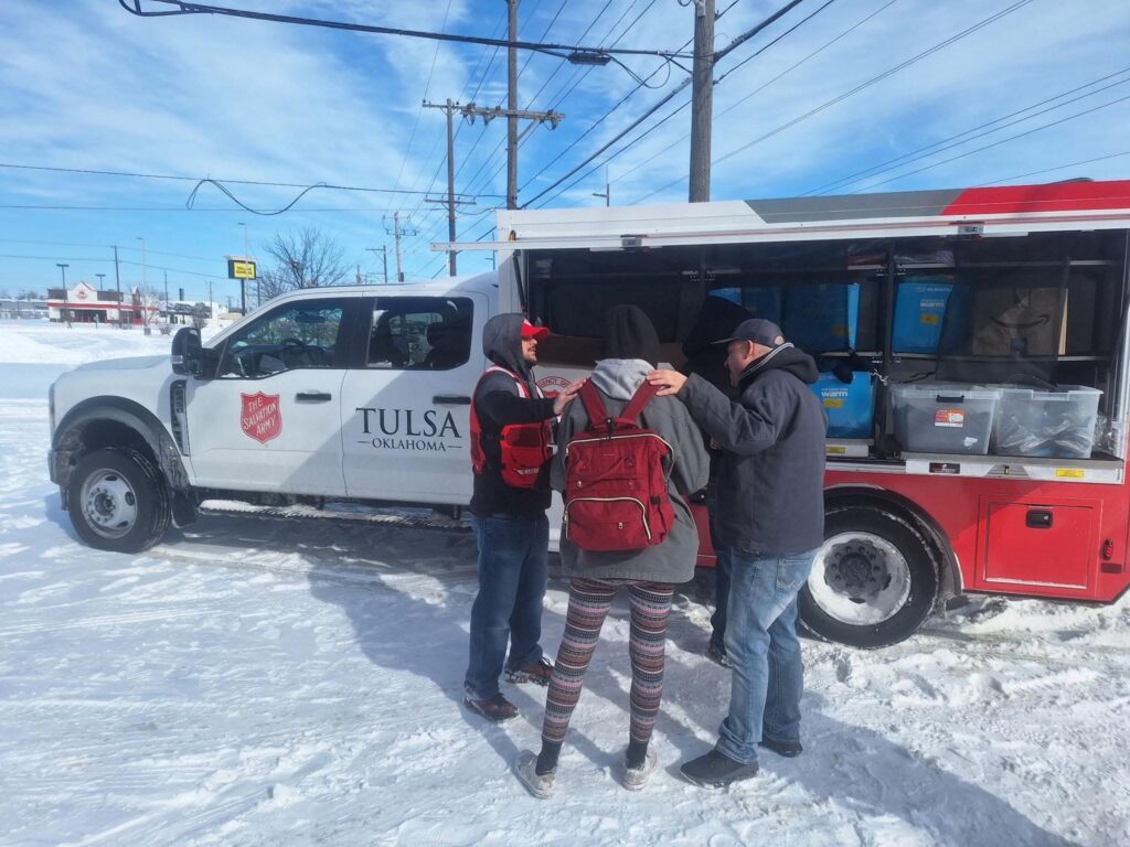 Hope and Warmth Shine During Winter Storm