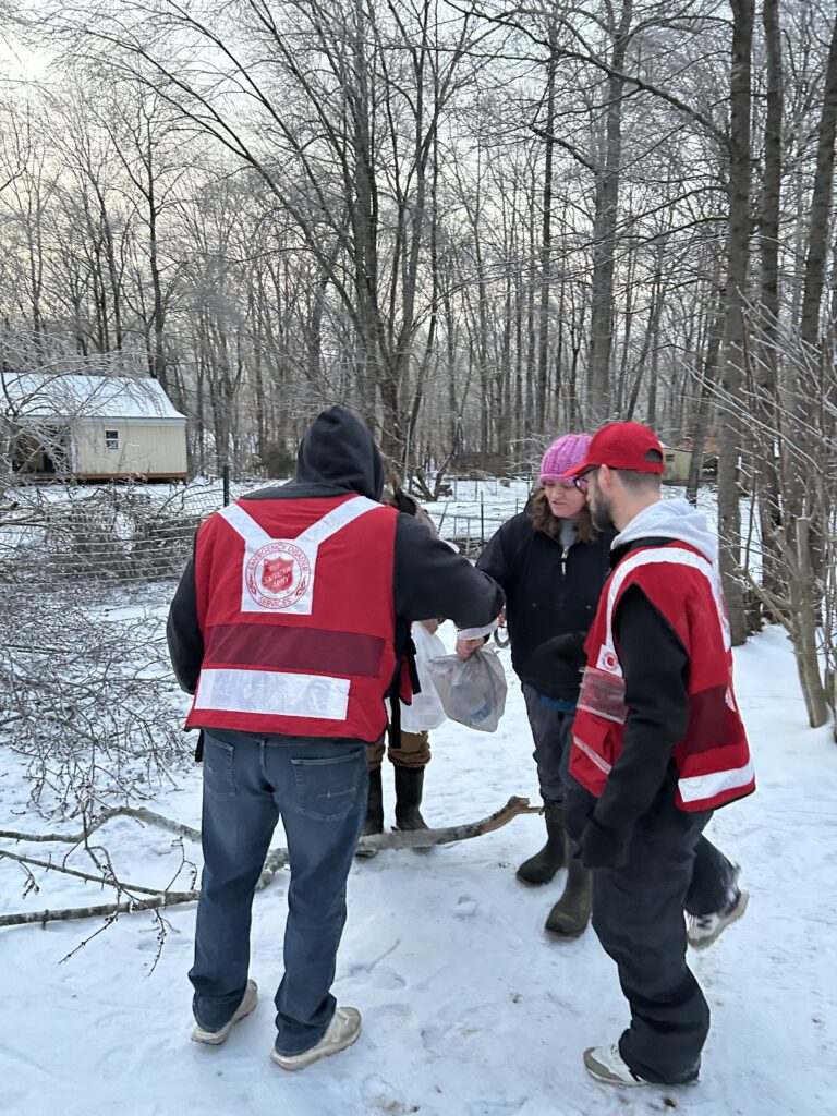 The Salvation Army Continues Feeding and Relief Efforts in South Central Kentucky After Winter Storm Fern