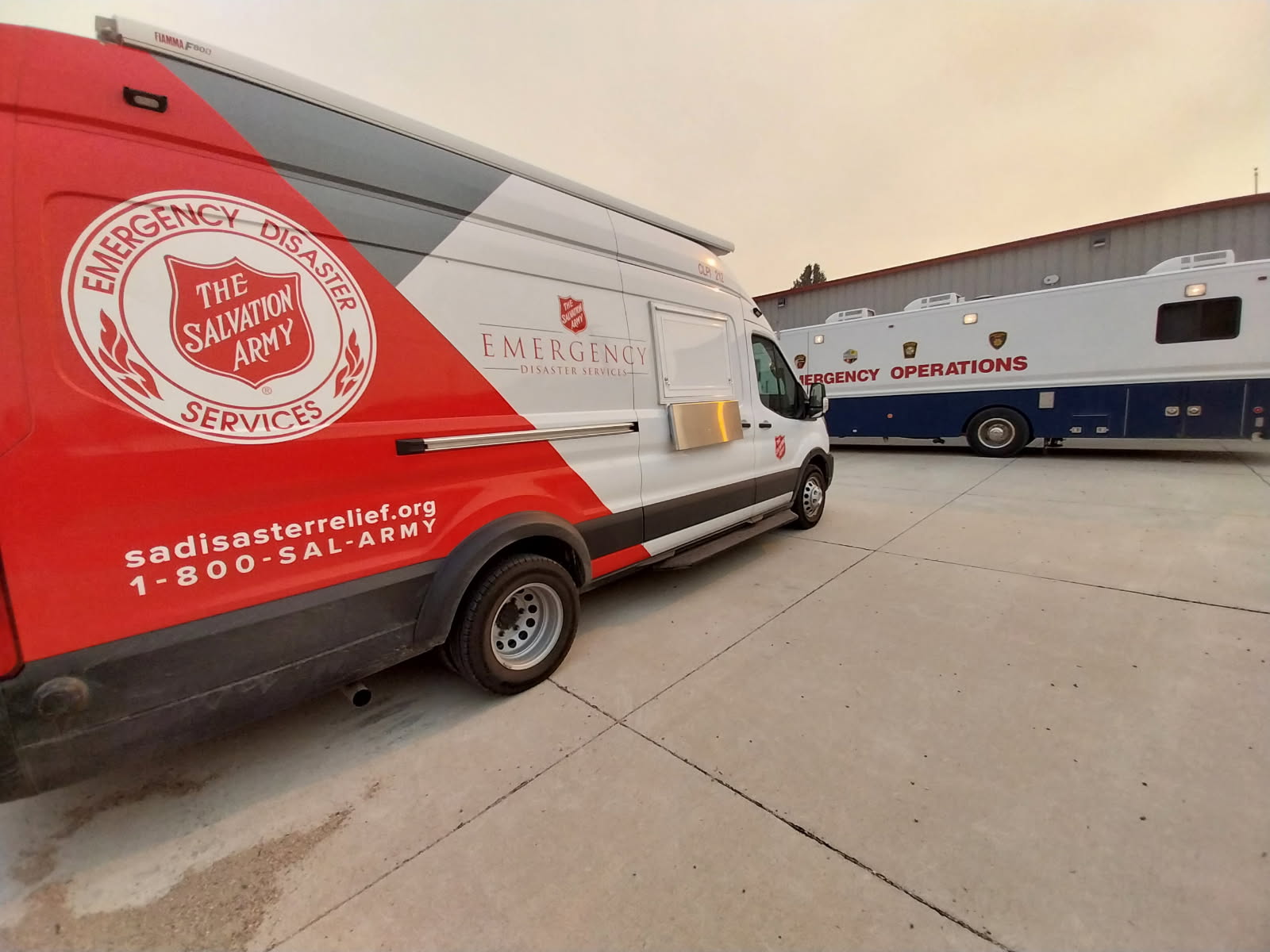 OMAHA-BASED SALVATION ARMY WESTERN DIVISION SUPPORTING FIRST RESPONDERS AMID LARGE-SCALE WILDFIRES IN WESTERN NEBRASKA