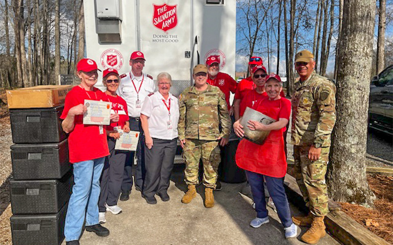 The Salvation Army Serves Georgia State Defense Force During Training Exercise
